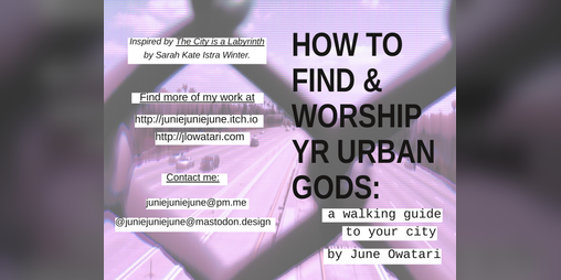 Cover image for HOW TO FIND & WORSHIP YR URBAN GODS