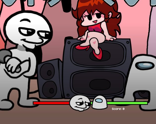 Cover image for Friday Night Funkin' x Amogus | FNF Mod | HTML 5 Online Port