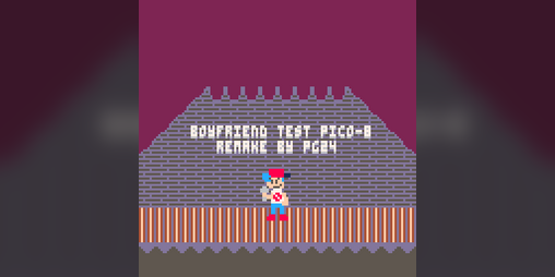 Cover image for FNF: Boyfriend Test PICO-8 Remake