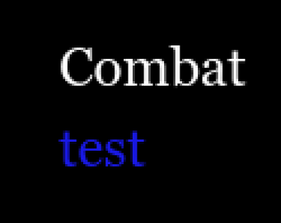 combat test