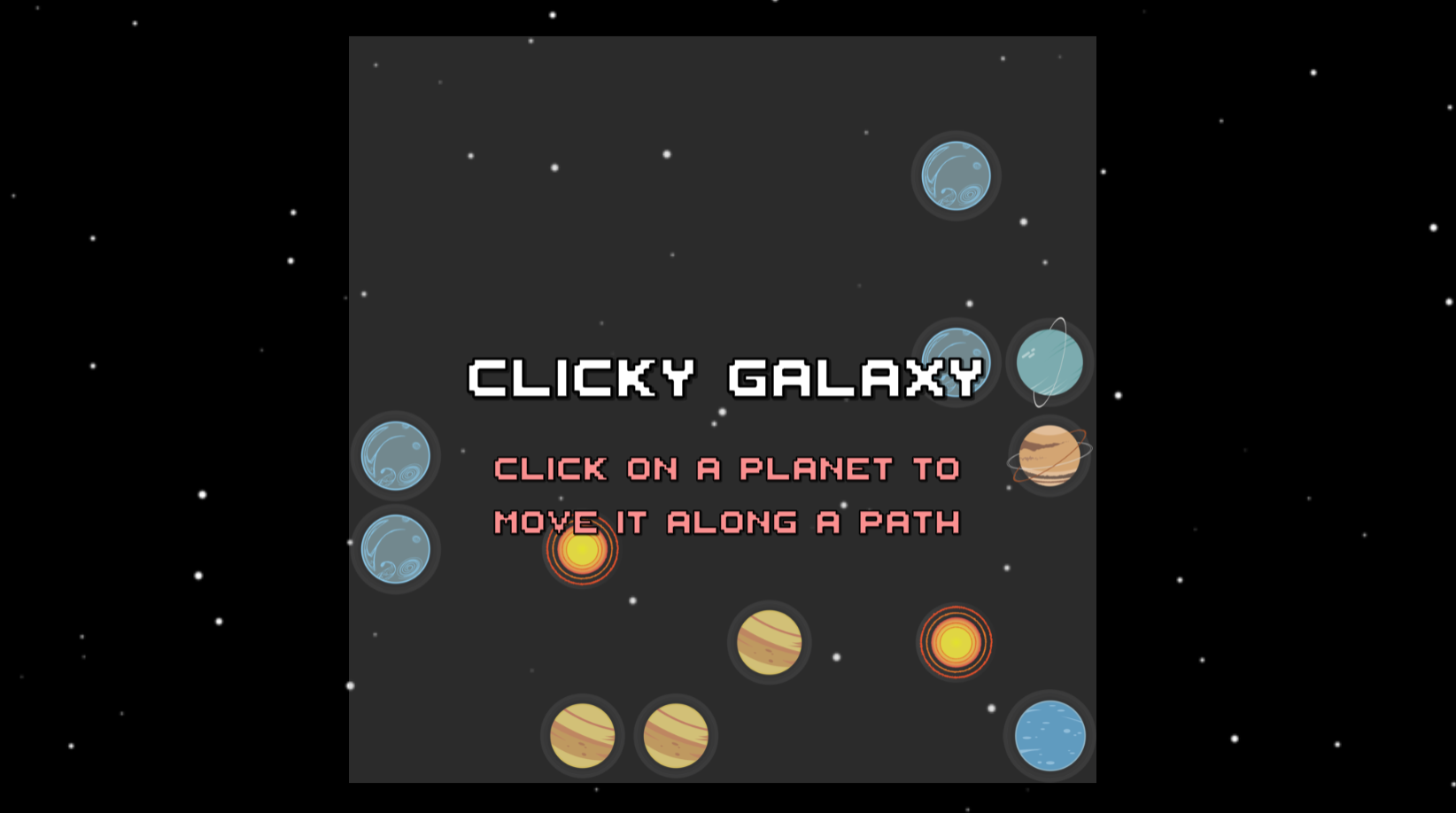 Cover image for Clicky Galaxy