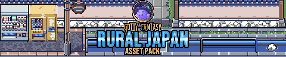 Gutty Fantasy: Rural Japan Game Assets