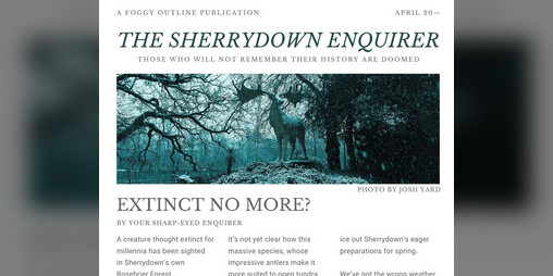 Cover image for Sherrydown Enquirer 2: Cold Snap