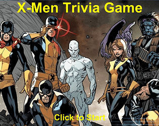 X-Men Trivia Game