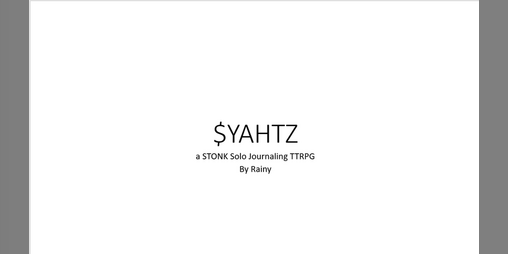 Cover image for $YAHTZ