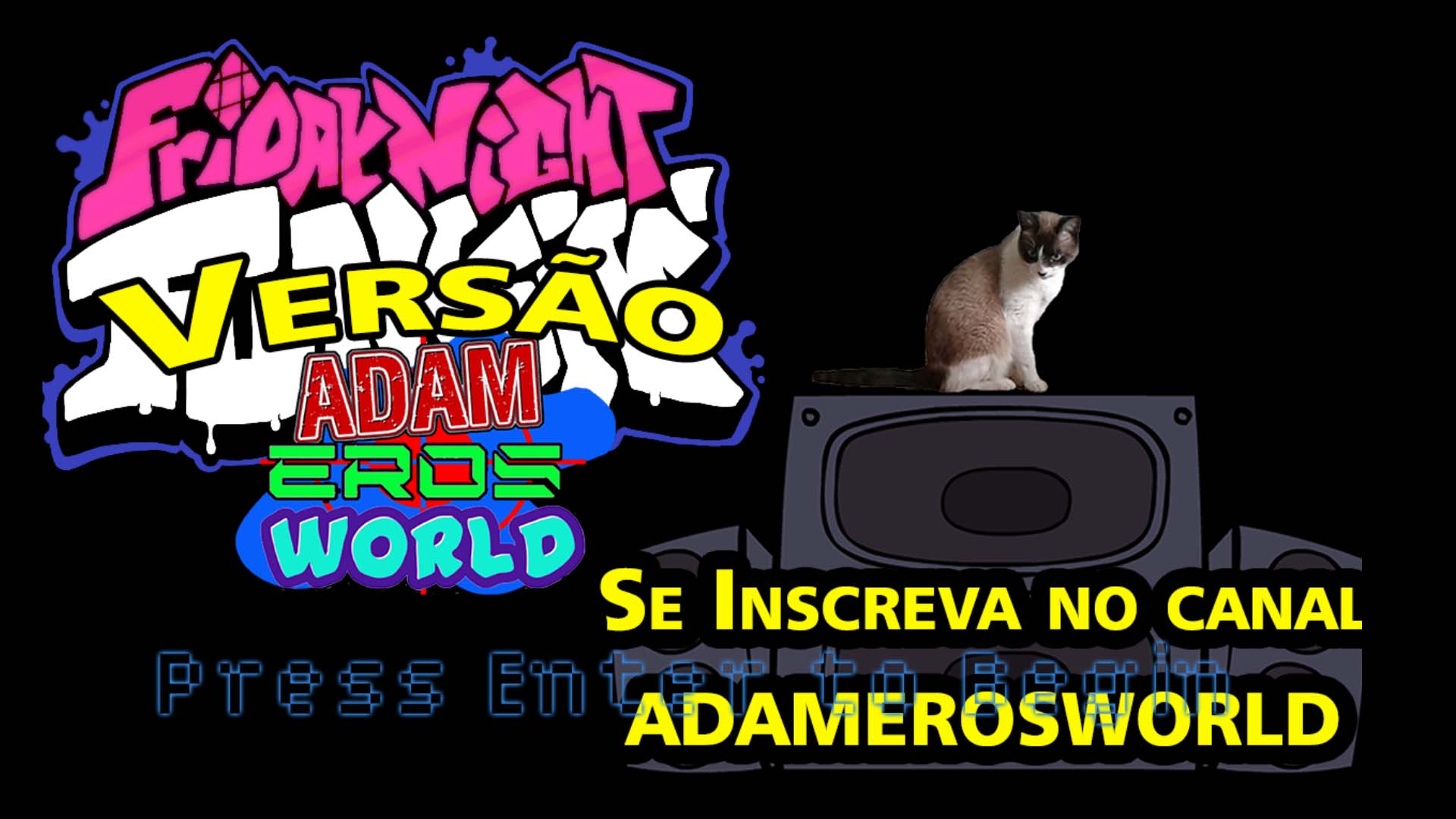 Friday Night Funkin' - Versão Adam Eros World