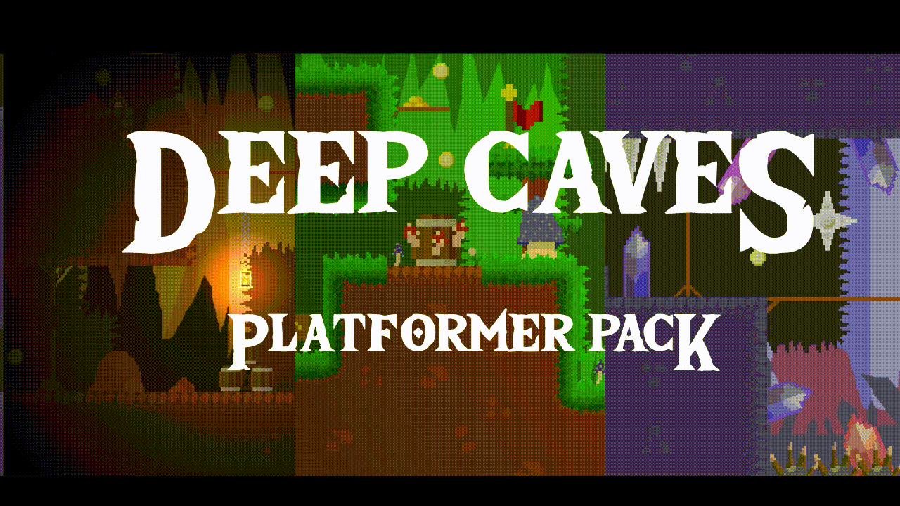 Deep Caves - 16x16