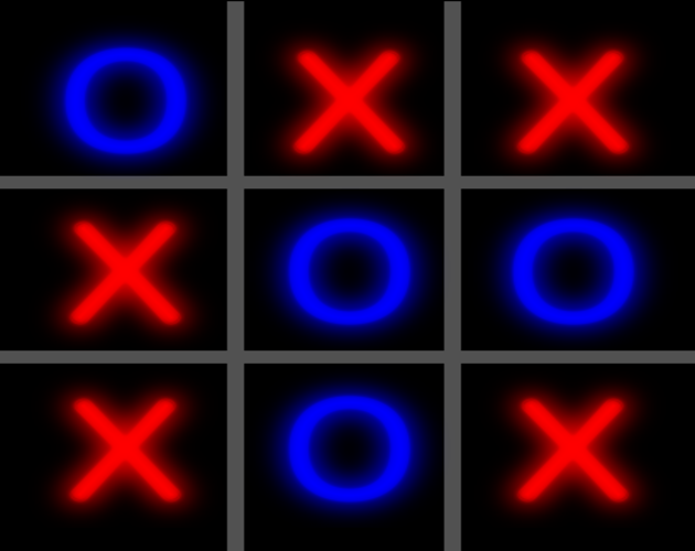 Red Vs Blue TicTacToe by Mitchell Todd