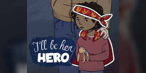 Cover image for I'll be her hero