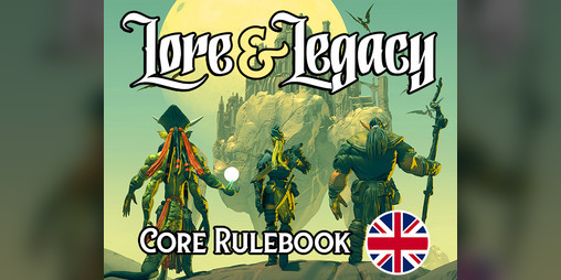 Cover image for Lore & Legacy Core Book (English Version)