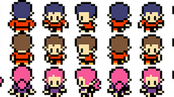 16x16 Chibi RPG character builder v2 (v3 now available on OGA! See link  below)