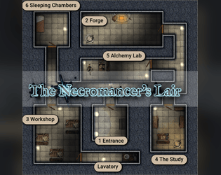 The Necromancer's Lair - RogueCard supplement  