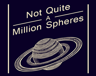 Not Quite A Million Spheres(A Troika Chapbook)   - A handy guide for generating Spheres 