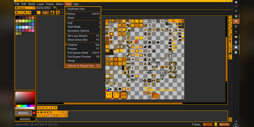 Cover image for Nova Gold; Aseprite Dark Theme
