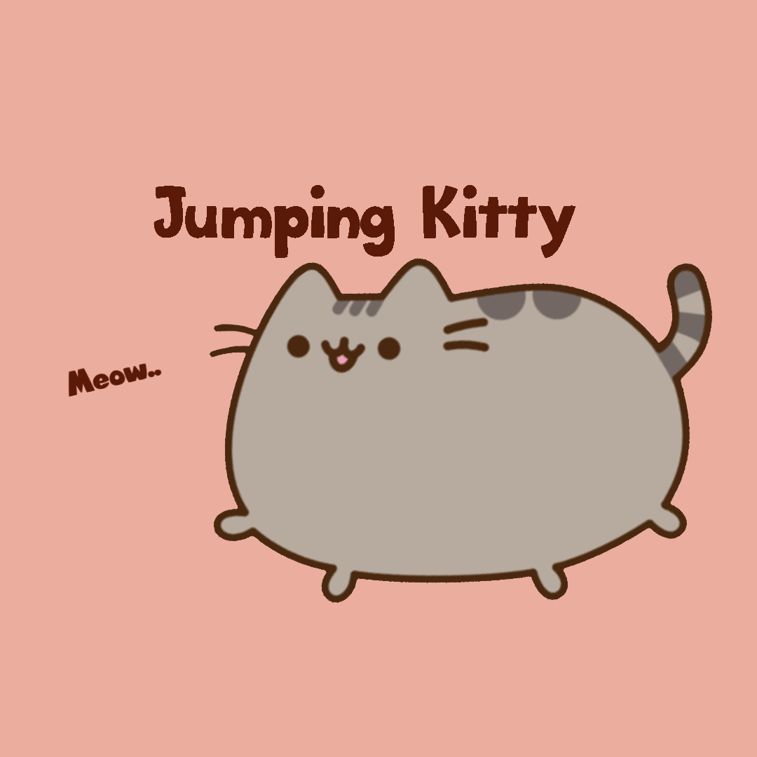 Jumping Kitty by CORNER STUDIOS