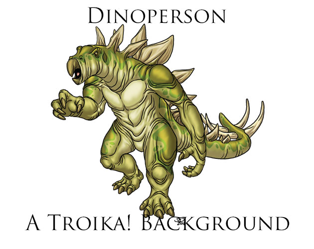 Cover image for Dinoperson - A Troika! Background