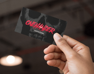 Onehander RPG Retroclone: Business Card Edition  