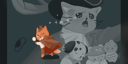 Cover image for Pirate Fox Detective: The Case of The Conspicuous Klawz Crew
