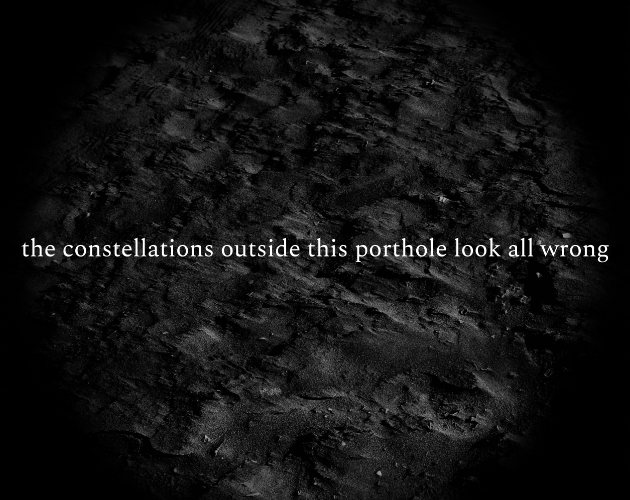 Cover image for the constellations outside this porthole look all wrong
