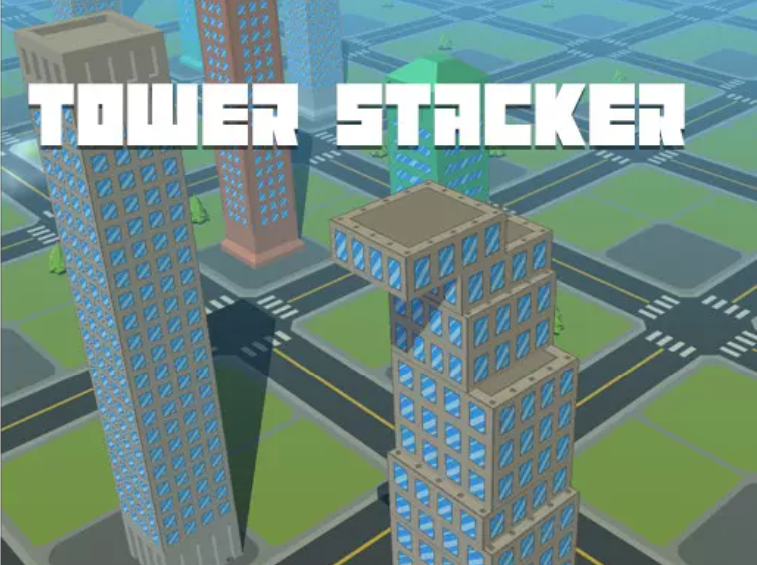 Tower Stacker Game by LittleDiyako