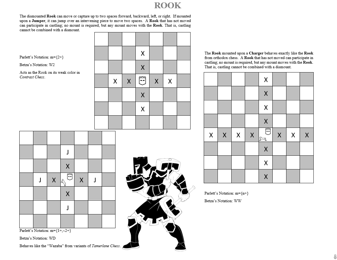 Horseman's Chess Rook