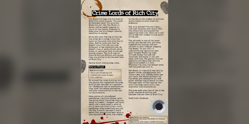 Cover image for Crime Lords of Rich City