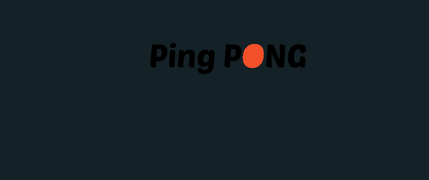 PING PONG