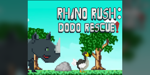 Cover image for Rhino Rush: Dodo Rescue!