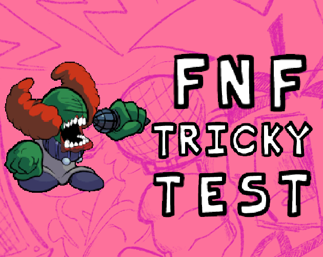 FNF Tricky Character Test  Teste de personagem, Jogos online, Jogos