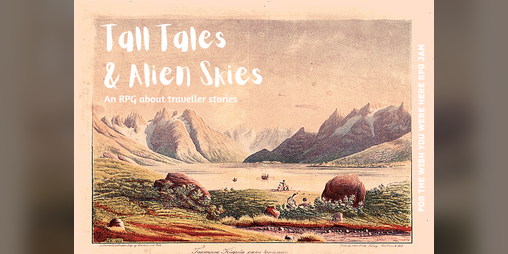 Cover image for Tall Tales & Alien Skies