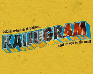 Kaijugram   - A postcard game about drawing kaijus and send them to your friends. 