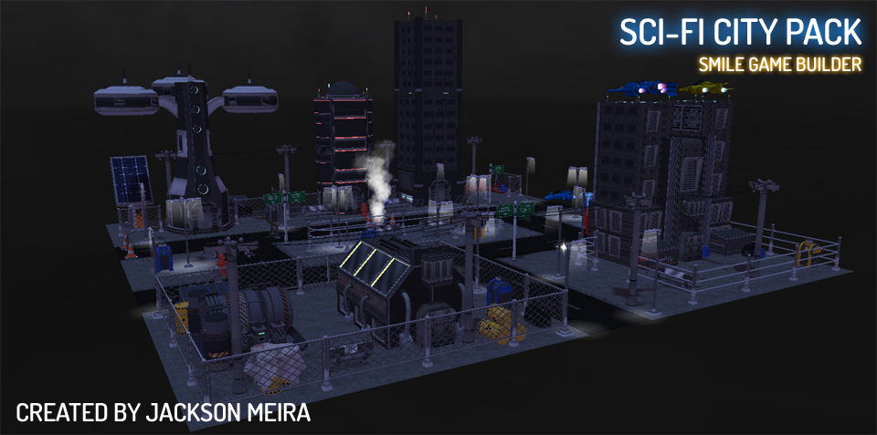 SCI-FI CITY PACK