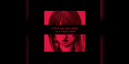 Cover image for I first saw you smile as a small child