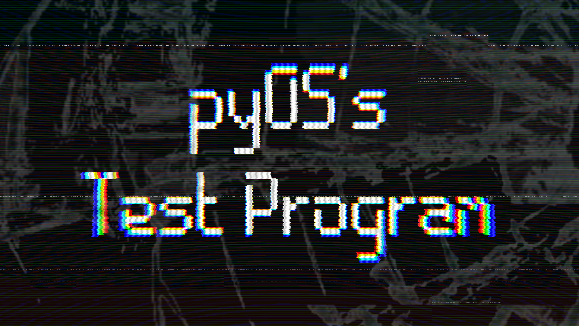 Cover image for pyOS's Test Program