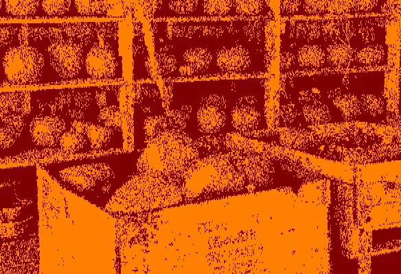 2-color pumpkin market photo to amstrad cpc format