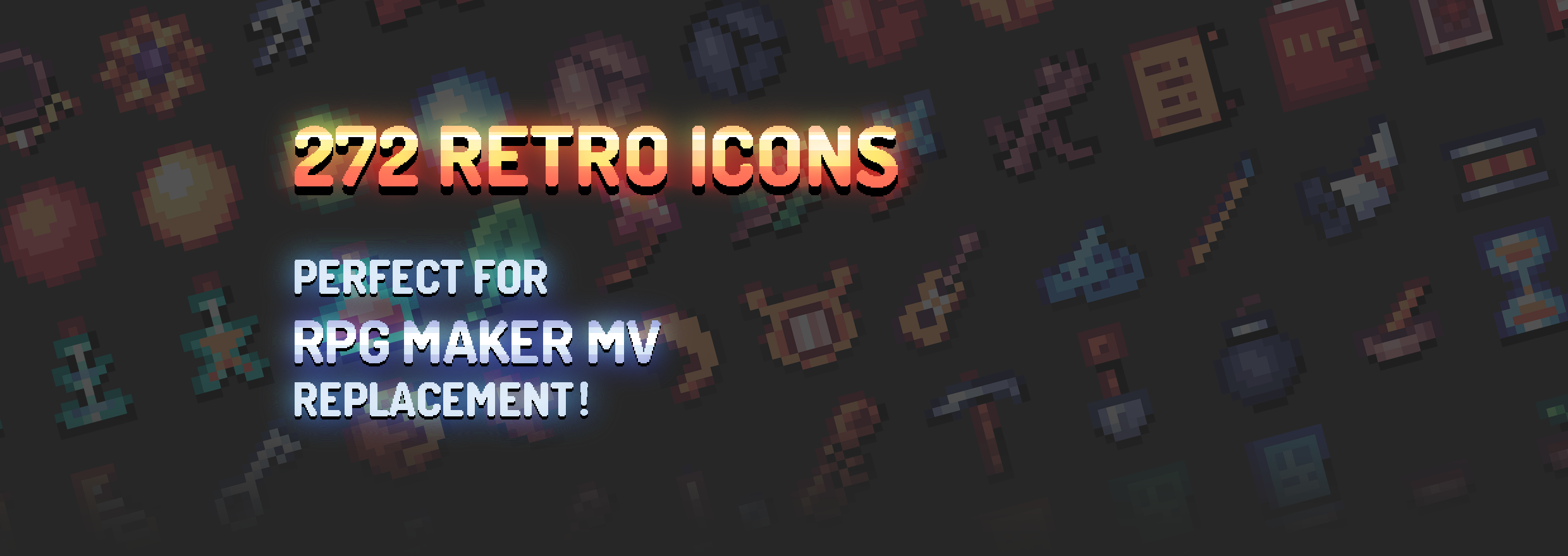 272 16x16 Retro Icons
