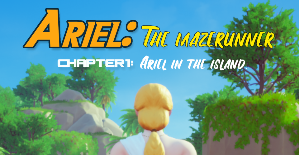 Ariel in the island