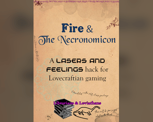 Fire and the Necronomicon   - A rules-light 1-page TTRPG of Lovecraftian investigation 