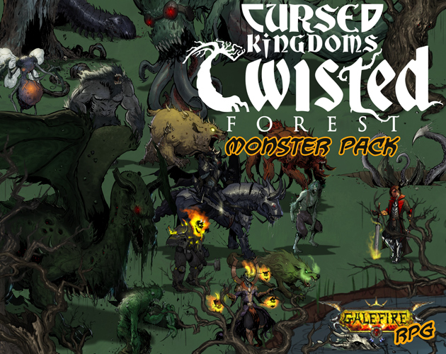 Cursed Kingdoms - Twisted Forest, Monster Pack