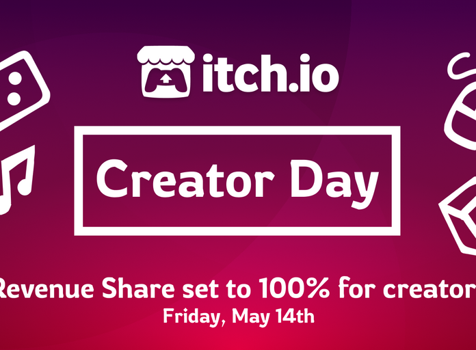 Itch.io won't take a cut of game sales on May 14th