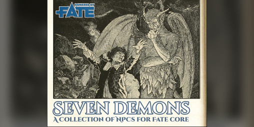 Cover image for Seven Demons: A Fate Supplement