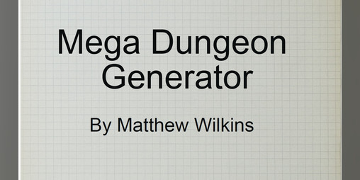 Cover image for Mega Dungeon Generator