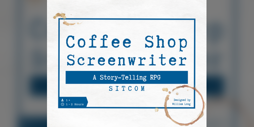 Cover image for Coffee Shop Screenwriter - Sitcom