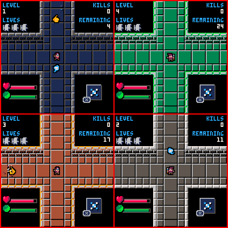Palette-shifted Levels