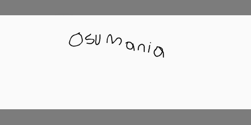 Cover image for Osu mania!