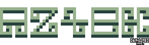 Aztek pixel font