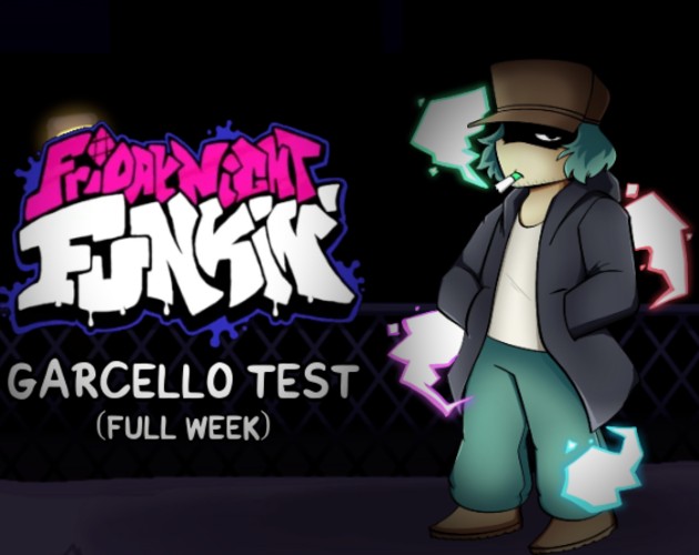 Friday Night Funkin Test Vs Garcello Full Week By Theholymudkipyt - fnf garcello nerves roblox id