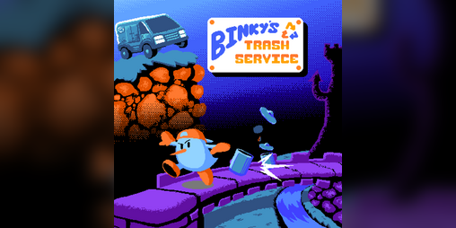 Cover image for Binky's Trash Service
