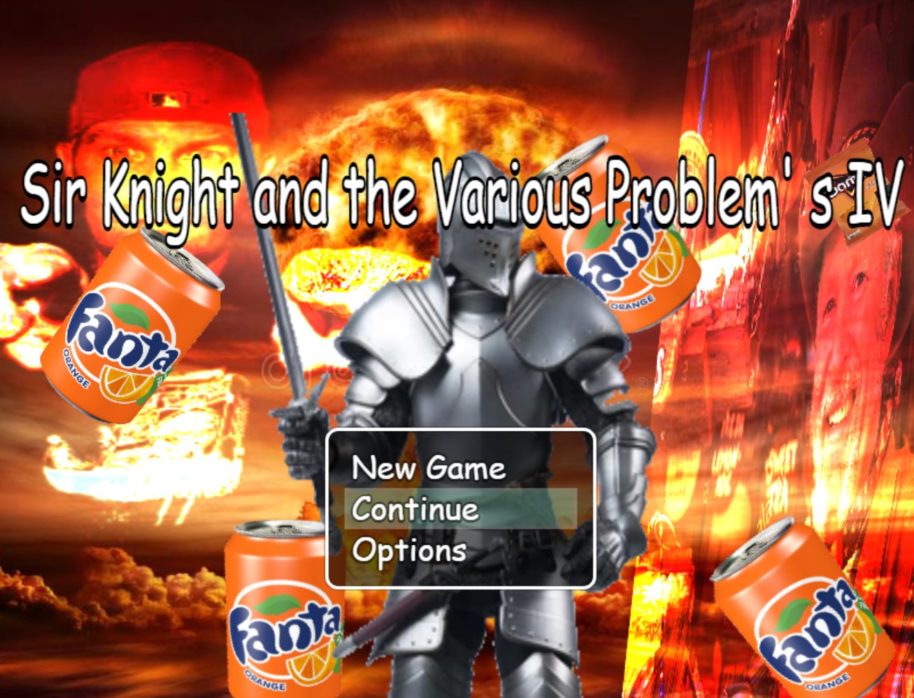 Cover image for Sir Knight and the Various Problem' s IV[FINAL EDITION]