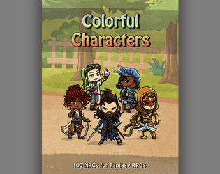 Colorful Characters: 100 NPCs (Free!)  